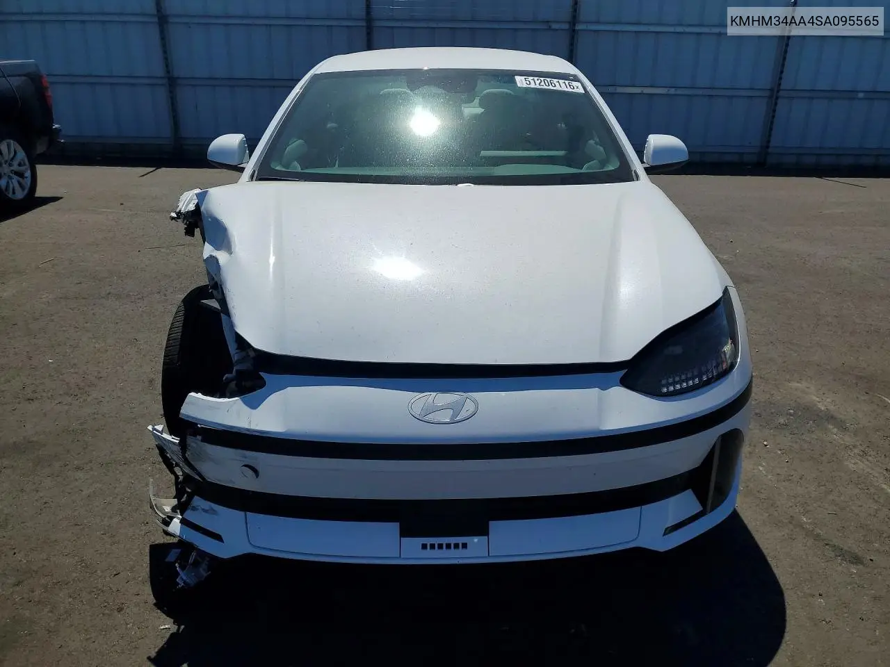 2025 Hyundai Ioniq 6 Sel VIN: KMHM34AA4SA095565 Lot: 51206116