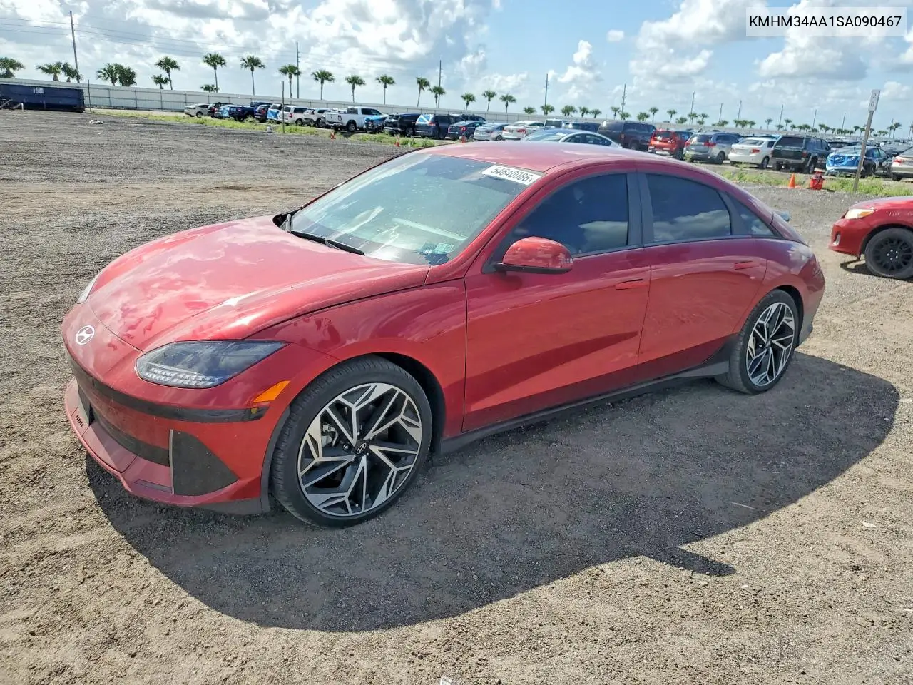 2025 Hyundai Ioniq 6 Sel VIN: KMHM34AA1SA090467 Lot: 54640086