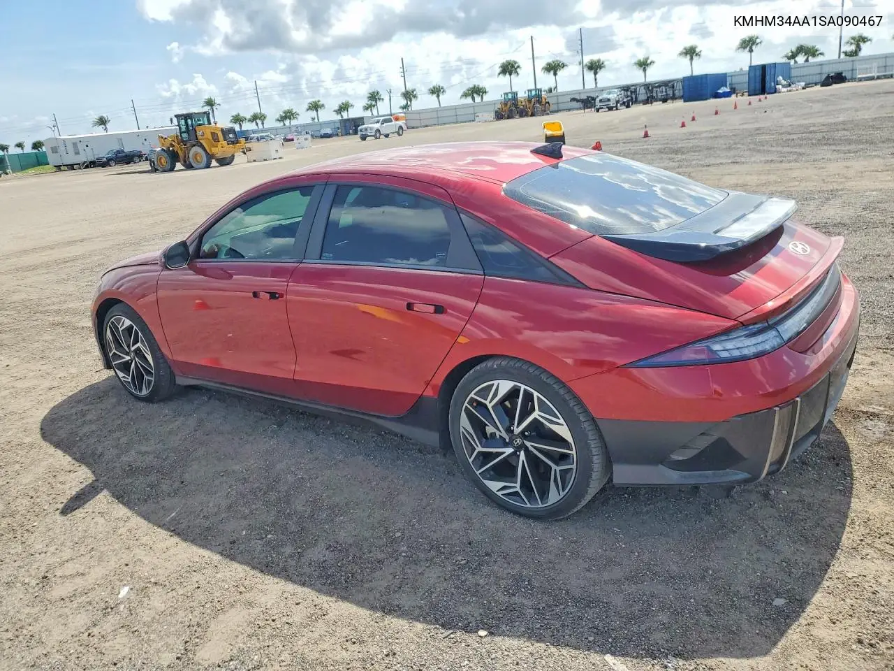 2025 Hyundai Ioniq 6 Sel VIN: KMHM34AA1SA090467 Lot: 54640086