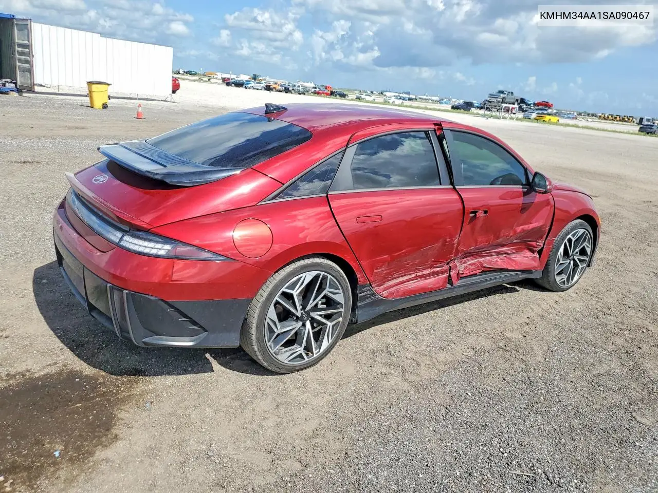 2025 Hyundai Ioniq 6 Sel VIN: KMHM34AA1SA090467 Lot: 54640086