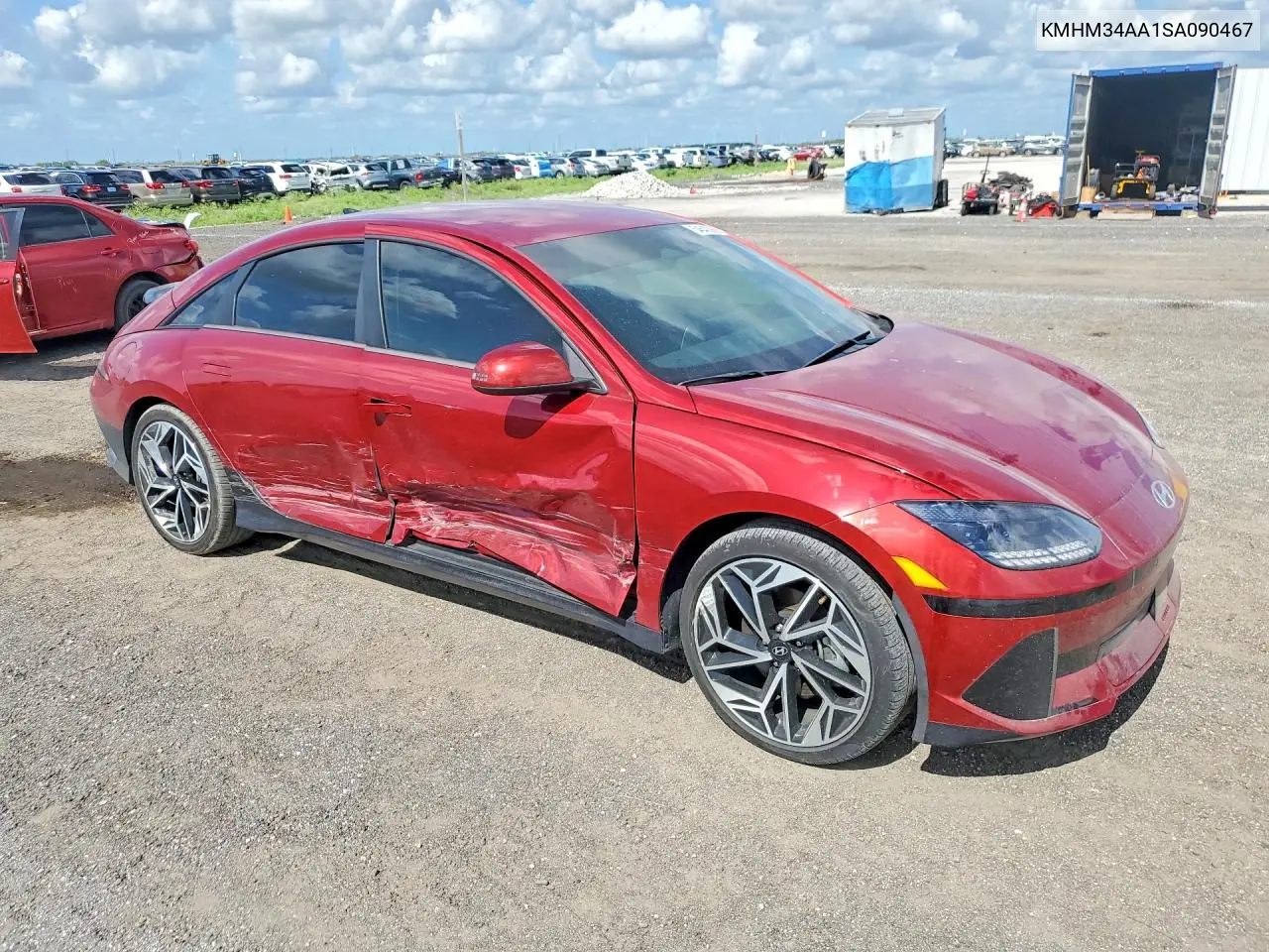2025 Hyundai Ioniq 6 Sel VIN: KMHM34AA1SA090467 Lot: 54640086