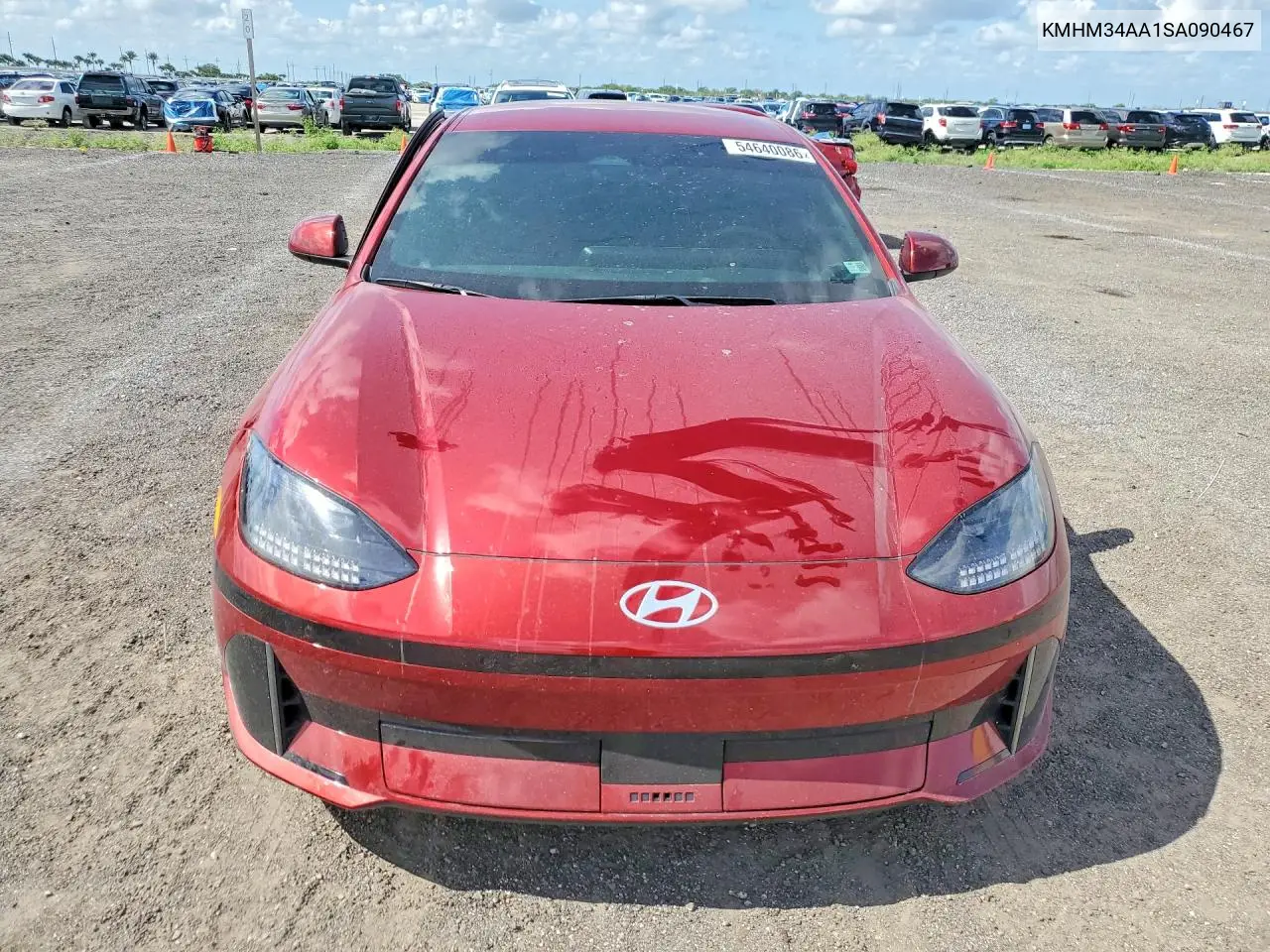 2025 Hyundai Ioniq 6 Sel VIN: KMHM34AA1SA090467 Lot: 54640086