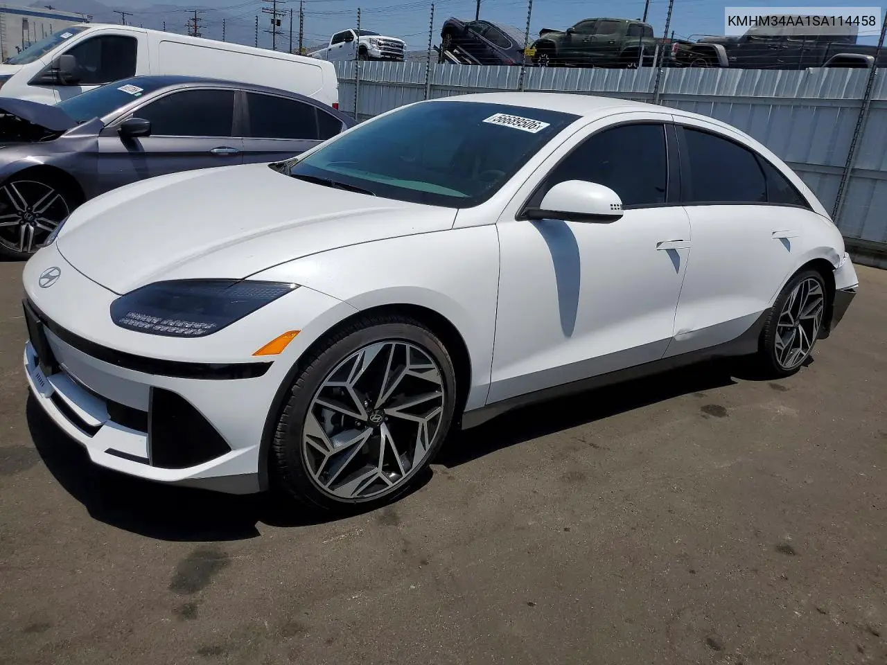 2025 Hyundai Ioniq 6 Sel VIN: KMHM34AA1SA114458 Lot: 56689506
