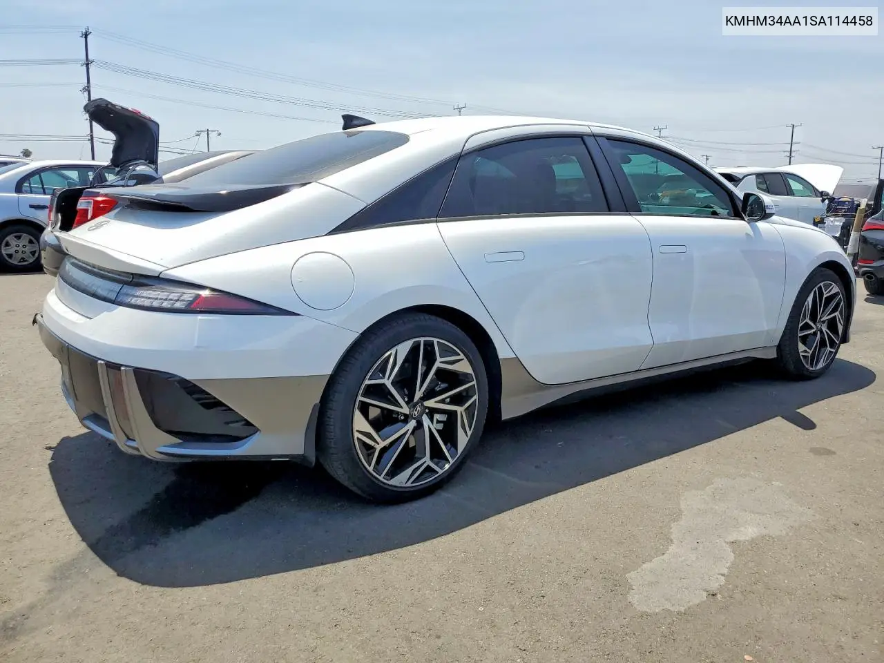 2025 Hyundai Ioniq 6 Sel VIN: KMHM34AA1SA114458 Lot: 56689506