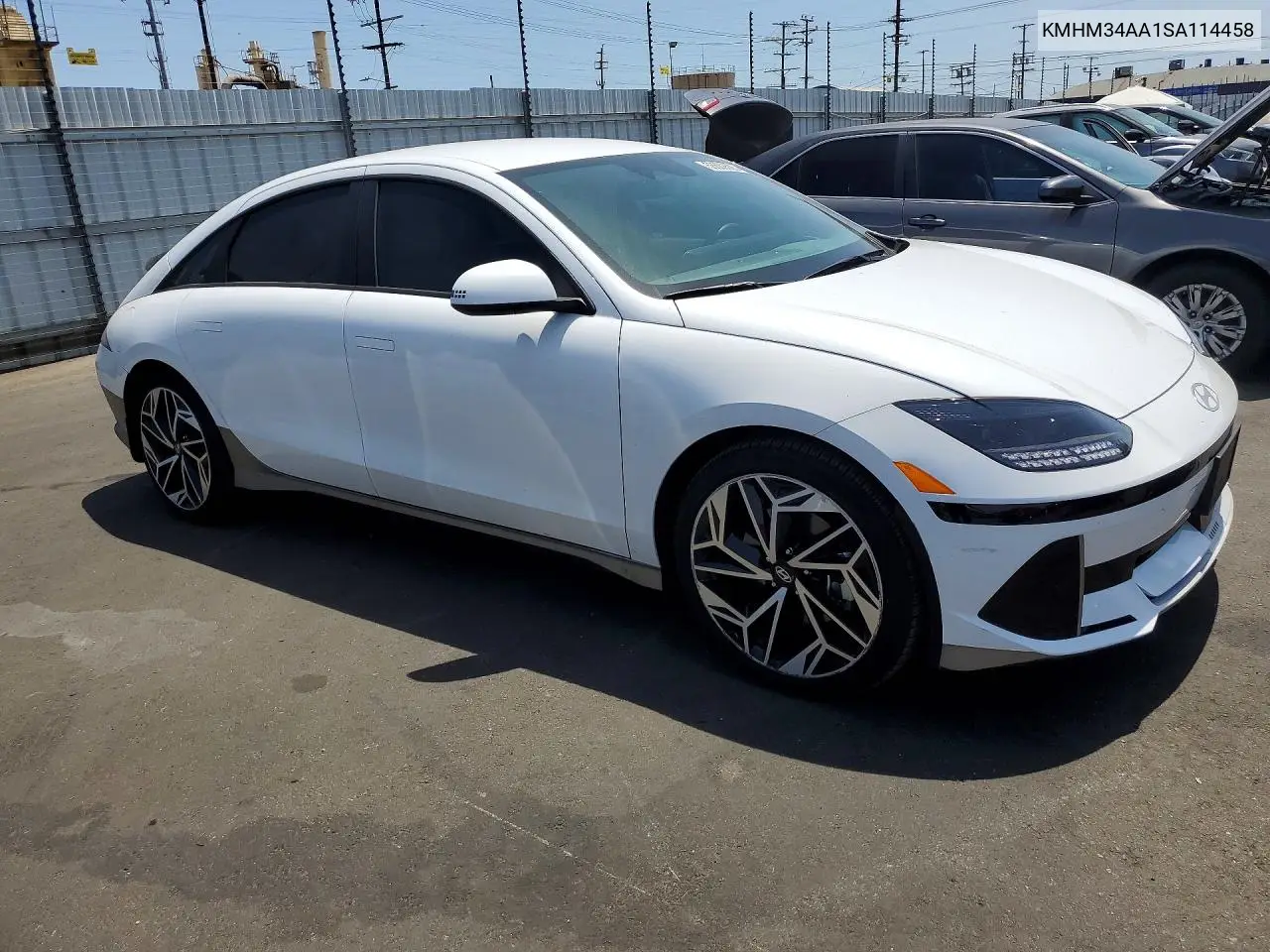 2025 Hyundai Ioniq 6 Sel VIN: KMHM34AA1SA114458 Lot: 56689506