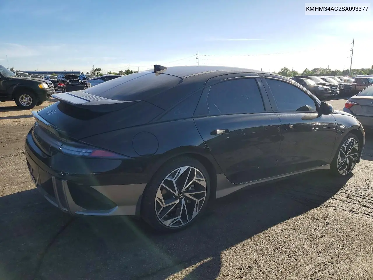 2025 Hyundai Ioniq 6 Sel VIN: KMHM34AC2SA093377 Lot: 57166796