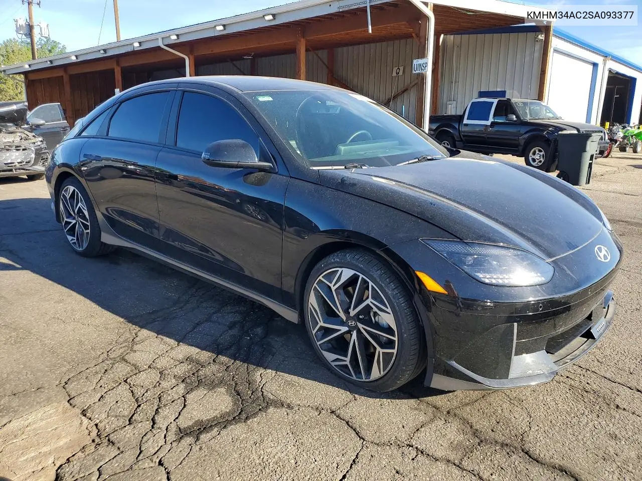 2025 Hyundai Ioniq 6 Sel VIN: KMHM34AC2SA093377 Lot: 57166796