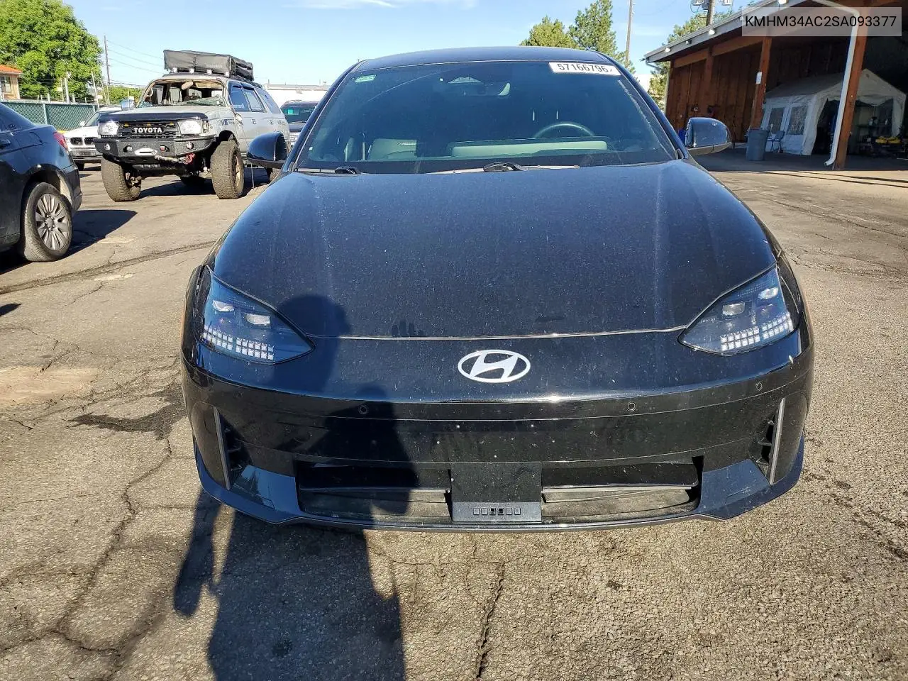 2025 Hyundai Ioniq 6 Sel VIN: KMHM34AC2SA093377 Lot: 57166796