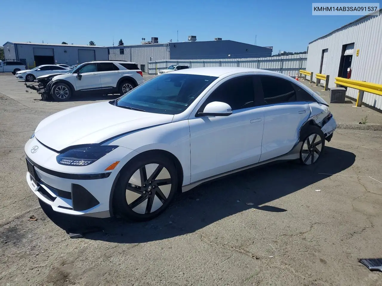 2025 Hyundai Ioniq 6 Se Standard Range VIN: KMHM14AB3SA091537 Lot: 57191236