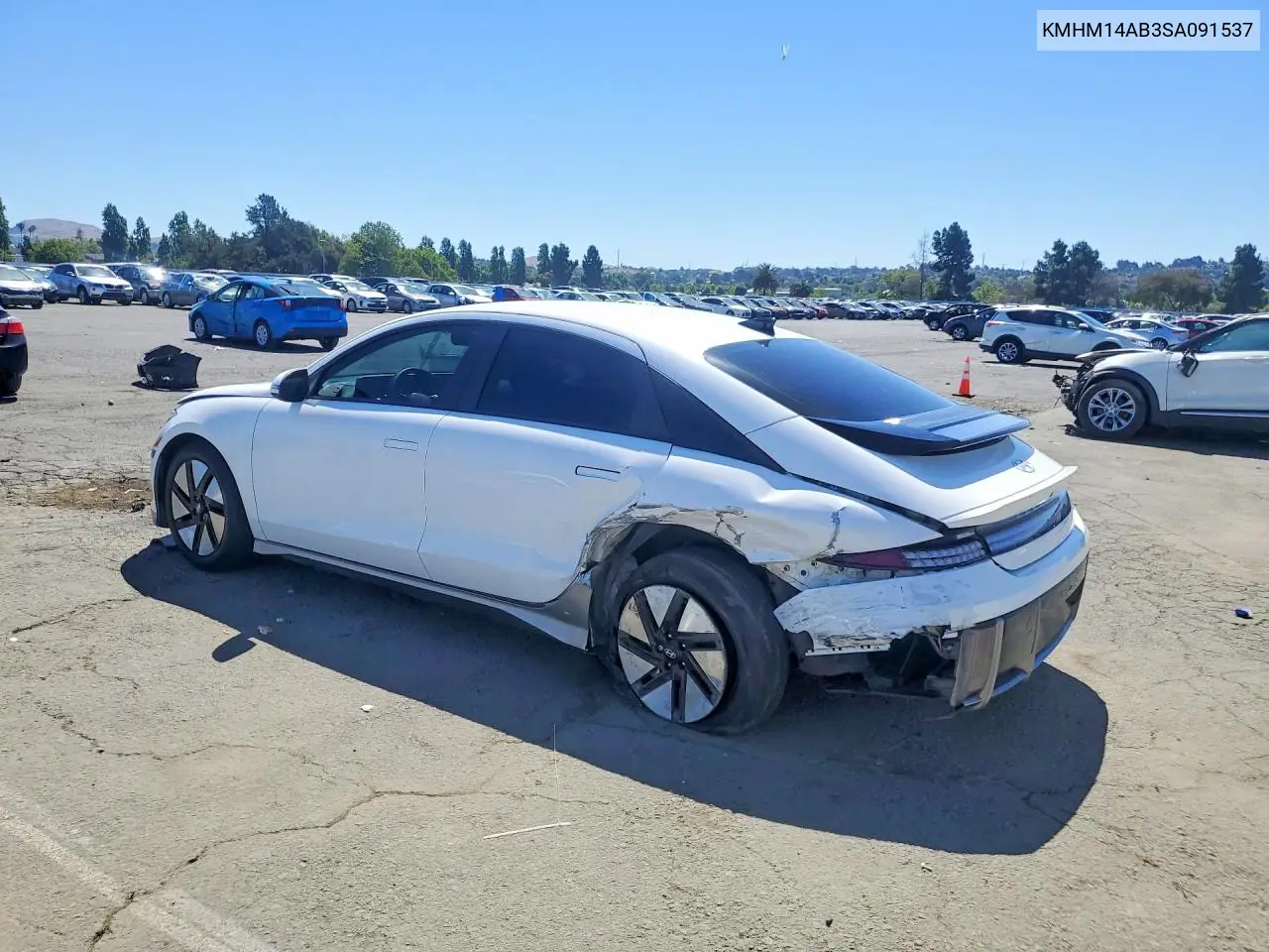 2025 Hyundai Ioniq 6 Se Standard Range VIN: KMHM14AB3SA091537 Lot: 57191236
