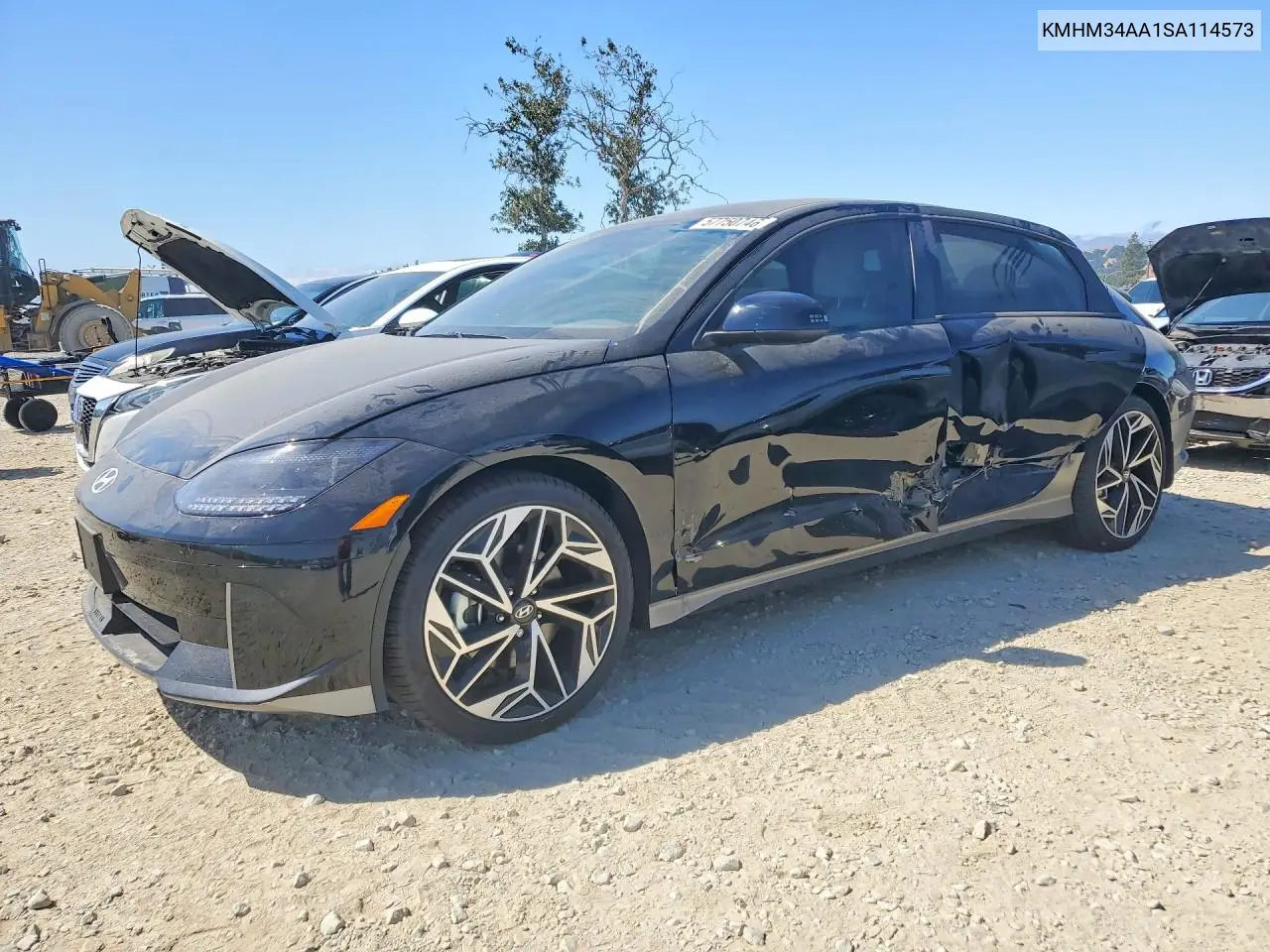 2025 Hyundai Ioniq 6 Sel VIN: KMHM34AA1SA114573 Lot: 57750746