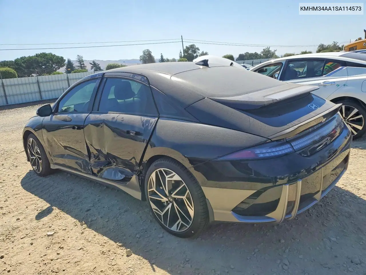 2025 Hyundai Ioniq 6 Sel VIN: KMHM34AA1SA114573 Lot: 57750746
