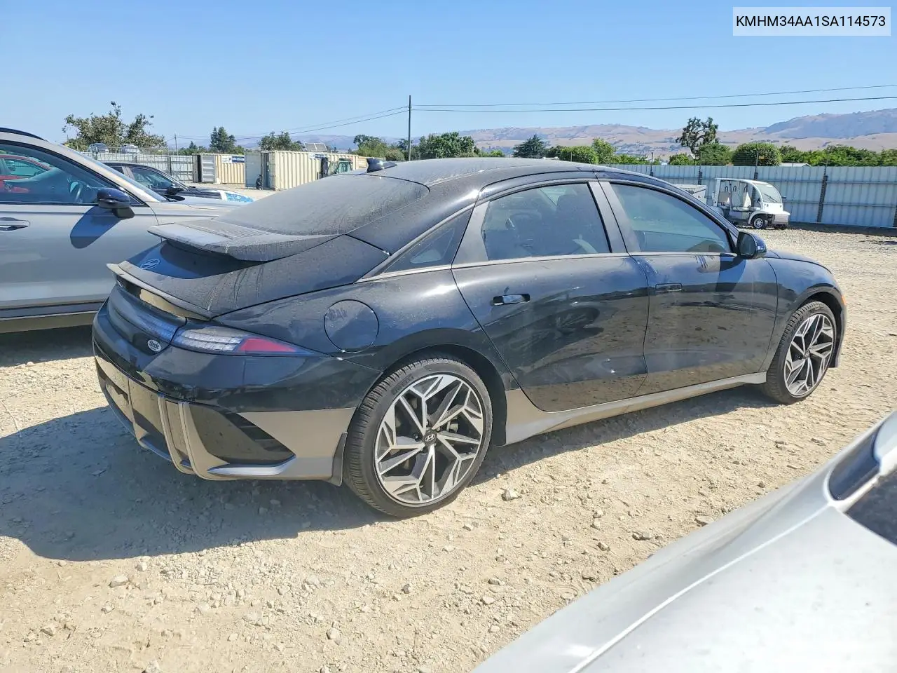2025 Hyundai Ioniq 6 Sel VIN: KMHM34AA1SA114573 Lot: 57750746