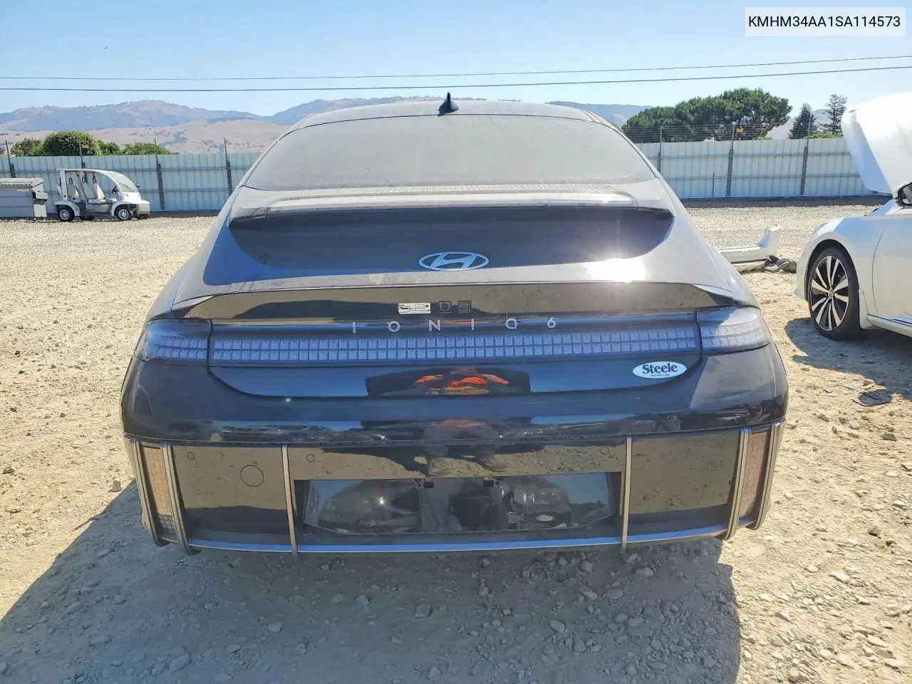 2025 Hyundai Ioniq 6 Sel VIN: KMHM34AA1SA114573 Lot: 57750746