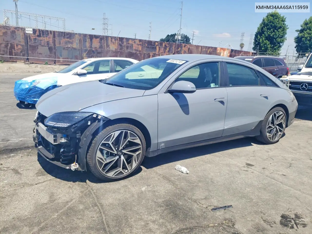 2025 Hyundai Ioniq 6 Sel VIN: KMHM34AA6SA115959 Lot: 58821216