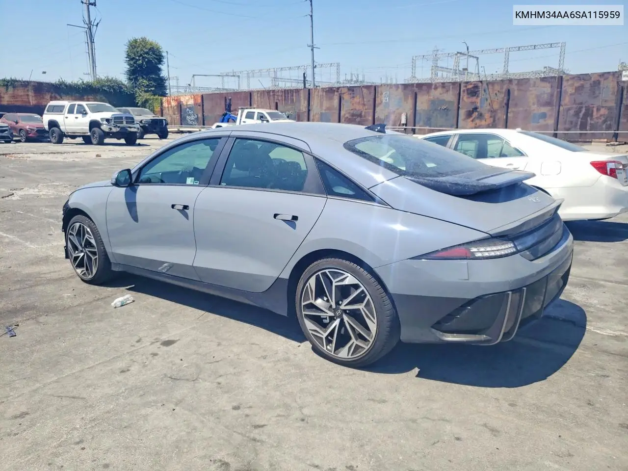 2025 Hyundai Ioniq 6 Sel VIN: KMHM34AA6SA115959 Lot: 58821216