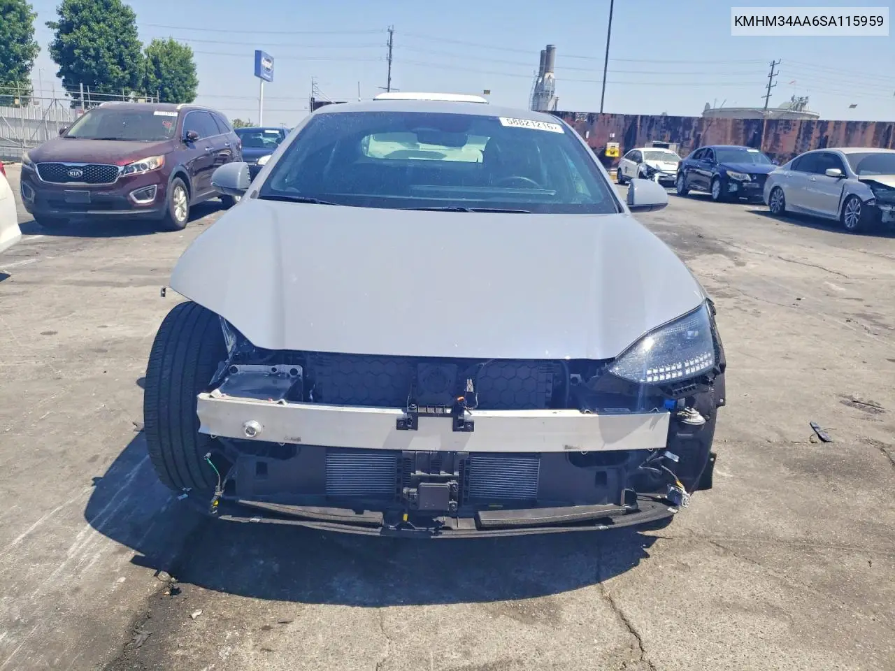 2025 Hyundai Ioniq 6 Sel VIN: KMHM34AA6SA115959 Lot: 58821216