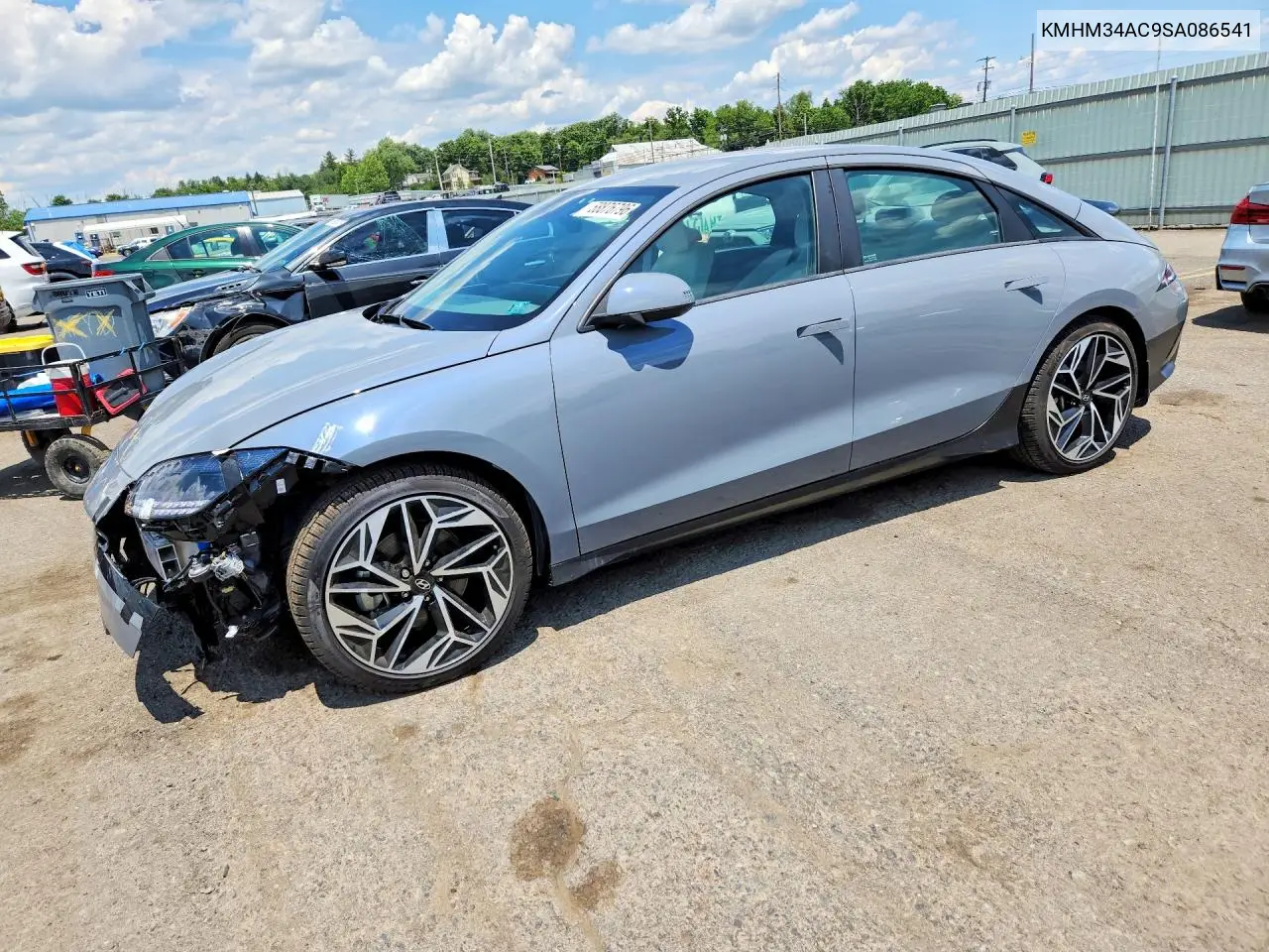 2025 Hyundai Ioniq 6 Sel VIN: KMHM34AC9SA086541 Lot: 58876796