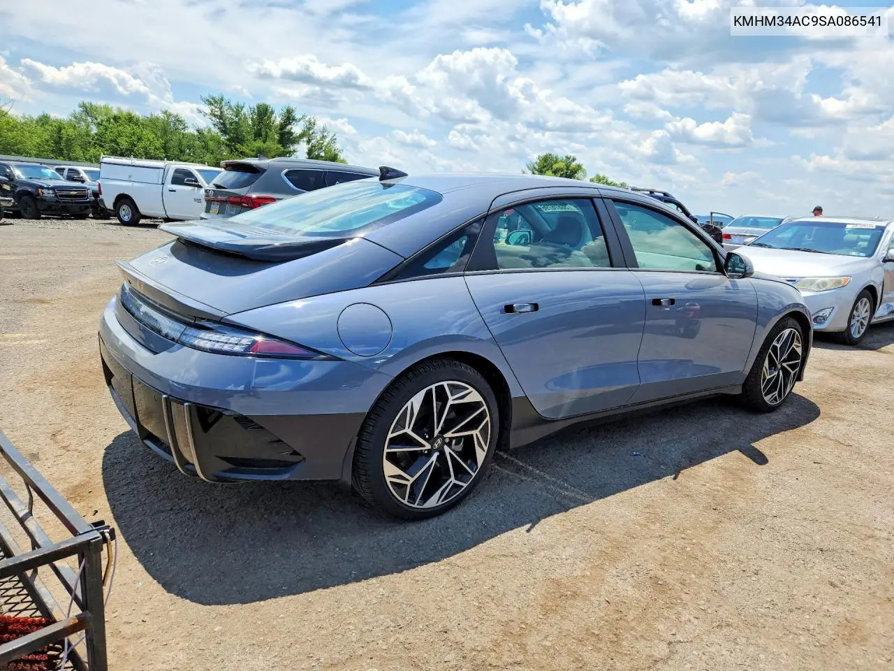 2025 Hyundai Ioniq 6 Sel VIN: KMHM34AC9SA086541 Lot: 58876796