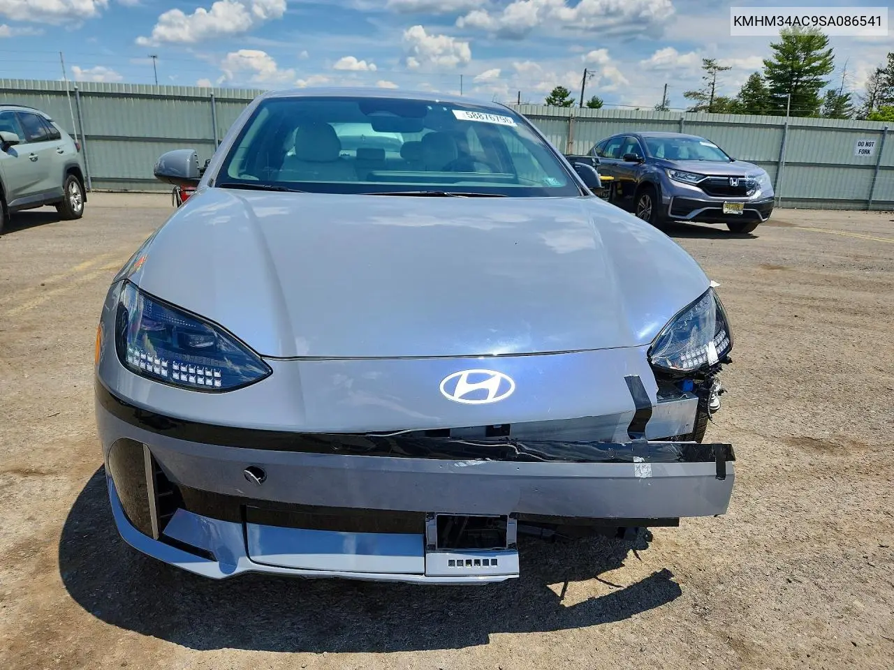 2025 Hyundai Ioniq 6 Sel VIN: KMHM34AC9SA086541 Lot: 58876796