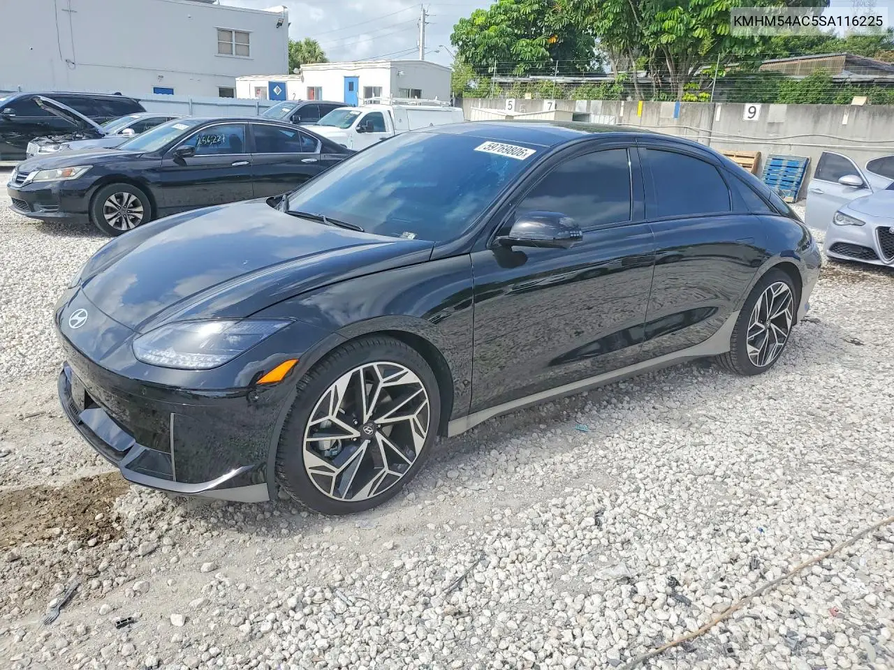 2025 Hyundai Ioniq 6 Limited VIN: KMHM54AC5SA116225 Lot: 59769806