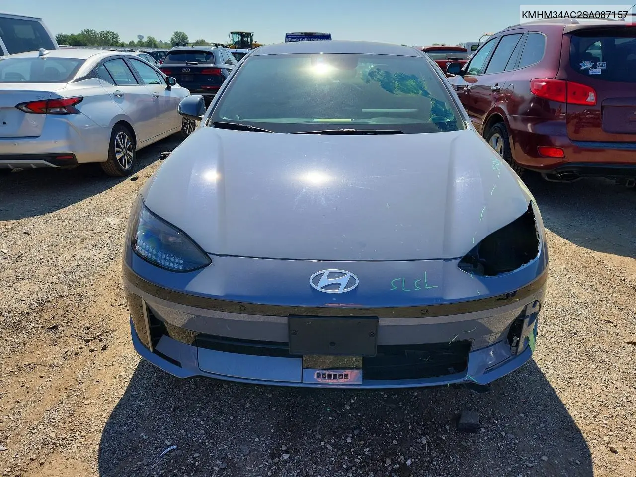 2025 Hyundai Ioniq 6 Sel VIN: KMHM34AC2SA087157 Lot: 59776136