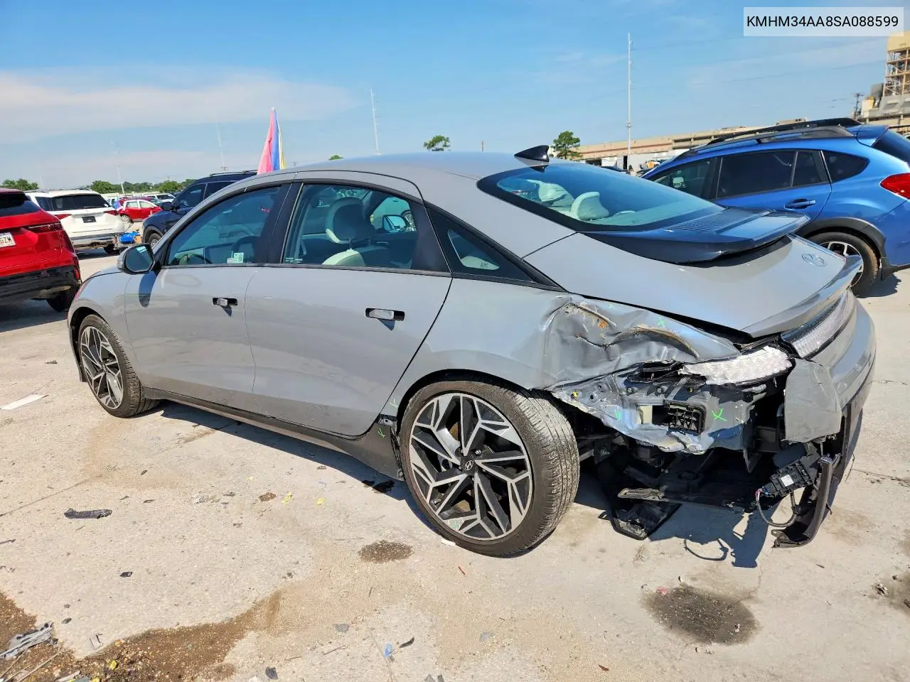 2025 Hyundai Ioniq 6 Sel VIN: KMHM34AA8SA088599 Lot: 59970266