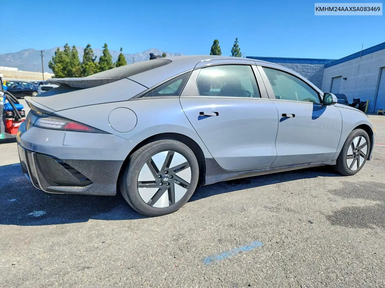 2025 Hyundai Ioniq 6 Se VIN: KMHM24AAXSA083469 Lot: 60085446