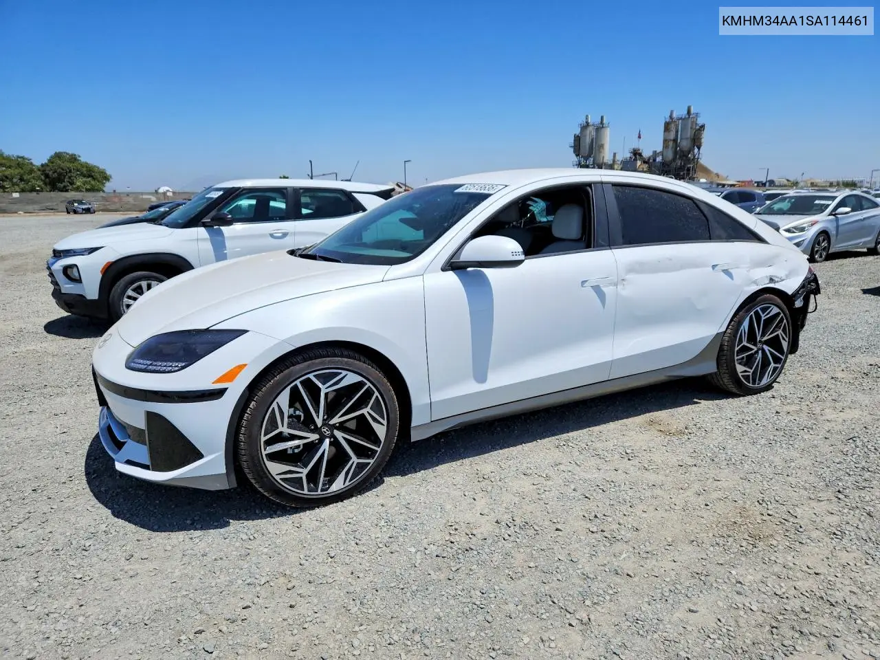 2025 Hyundai Ioniq 6 Sel VIN: KMHM34AA1SA114461 Lot: 60518636