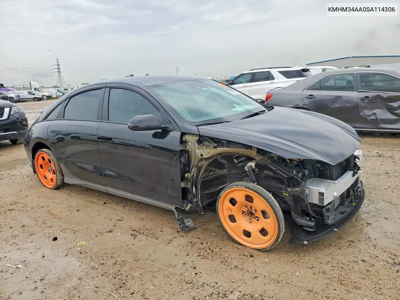 2025 Hyundai Ioniq 6 Sel VIN: KMHM34AA0SA114306 Lot: 60868056