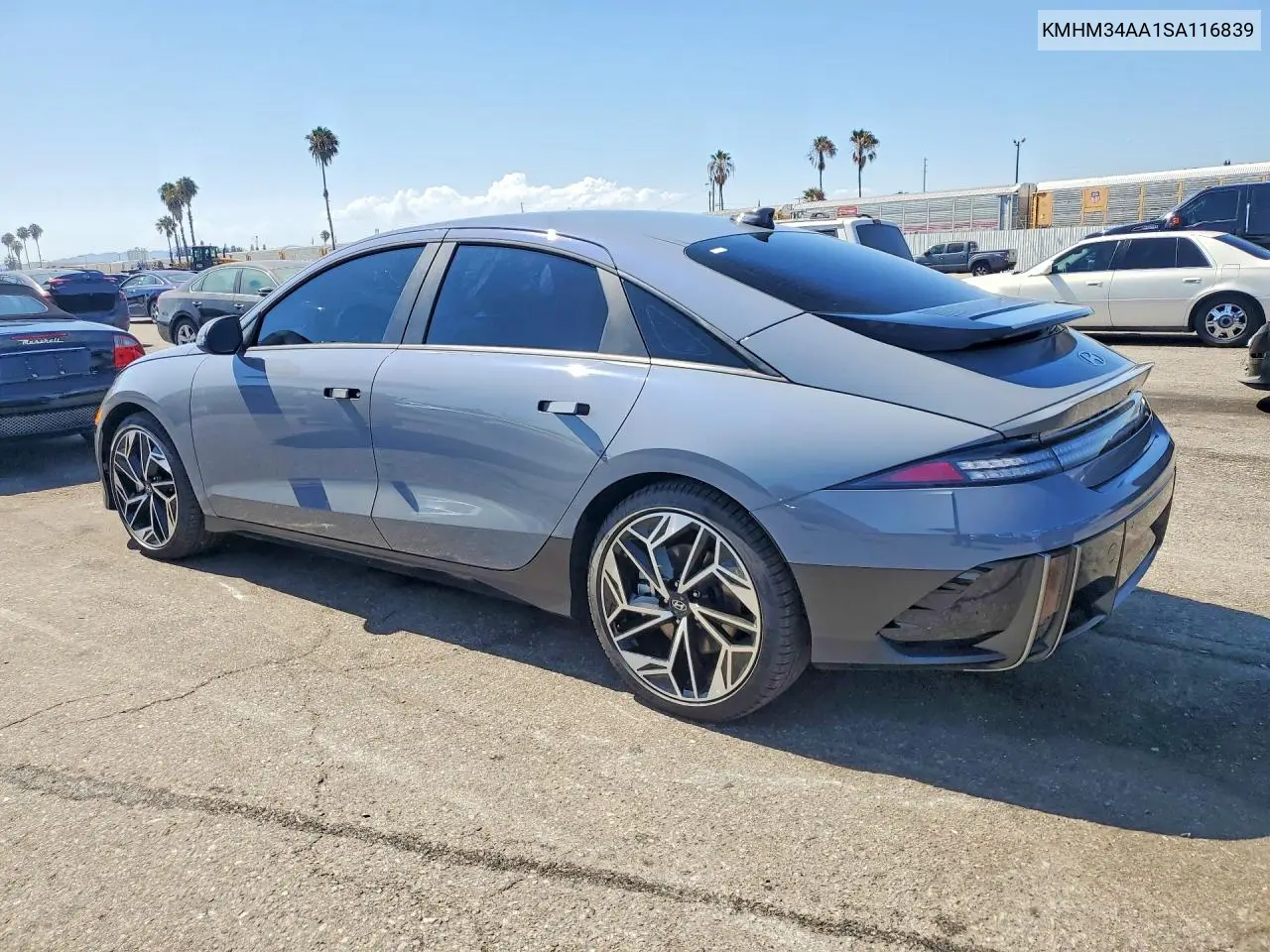 2025 Hyundai Ioniq 6 Sel VIN: KMHM34AA1SA116839 Lot: 61369876