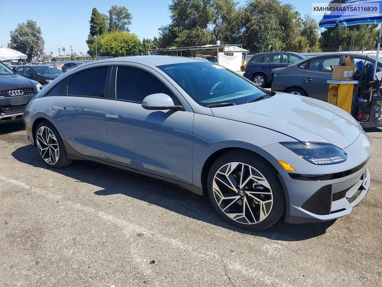 2025 Hyundai Ioniq 6 Sel VIN: KMHM34AA1SA116839 Lot: 61369876