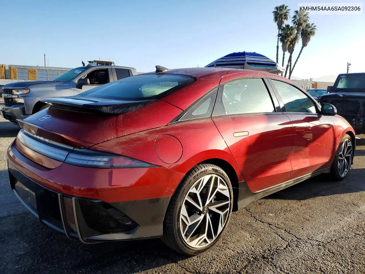 2025 Hyundai Ioniq 6 Limited VIN: KMHM54AA6SA092306 Lot: 79289335
