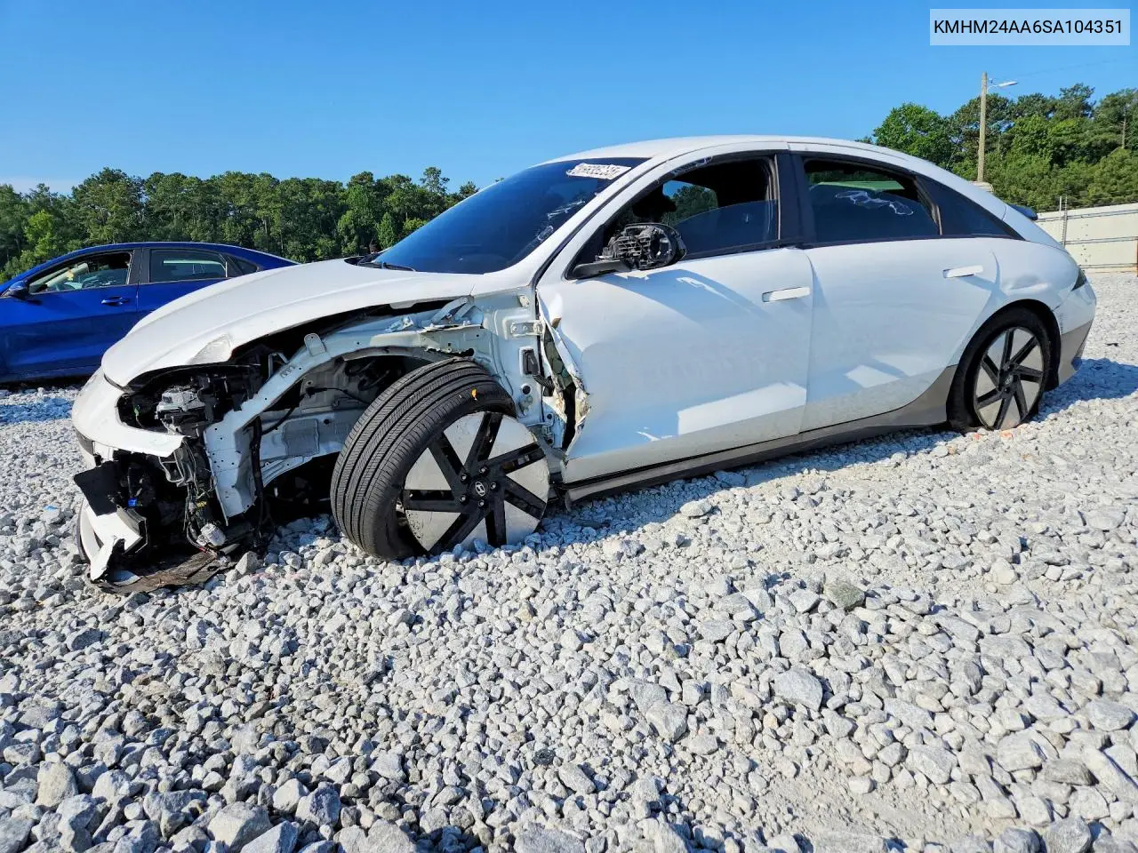 2025 Hyundai Ioniq 6 Se VIN: KMHM24AA6SA104351 Lot: 85635235