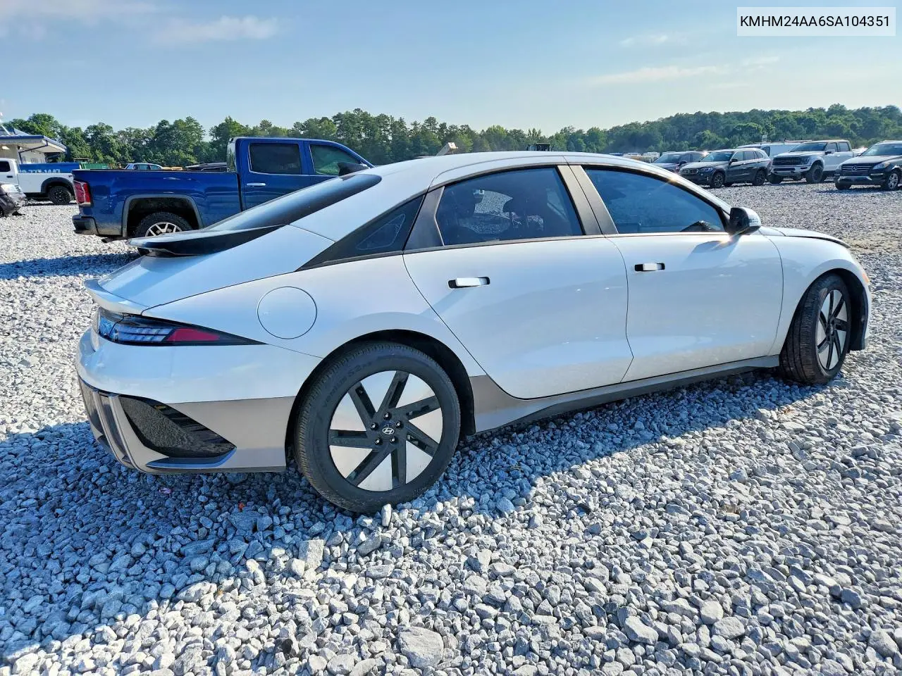 2025 Hyundai Ioniq 6 Se VIN: KMHM24AA6SA104351 Lot: 85635235