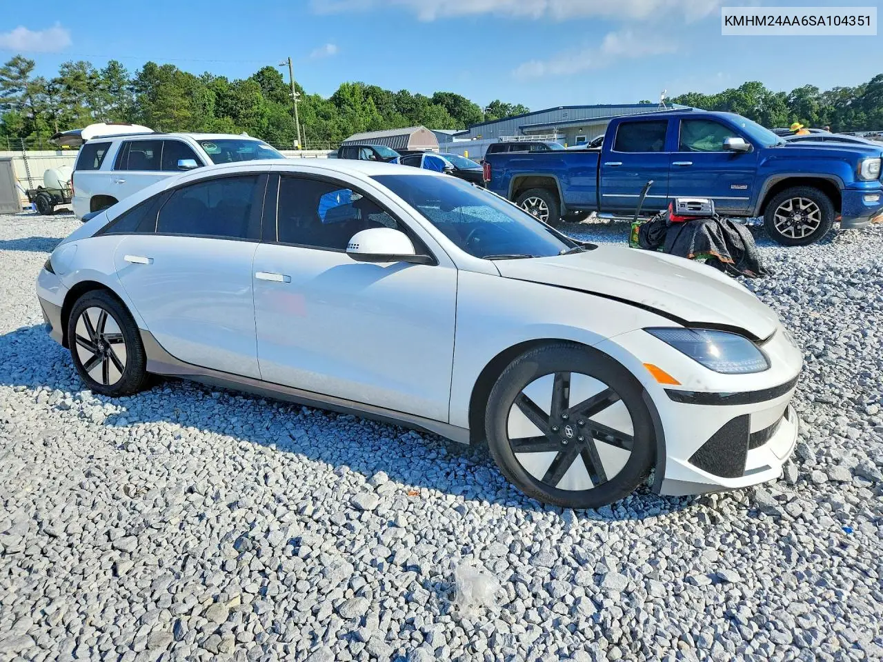 2025 Hyundai Ioniq 6 Se VIN: KMHM24AA6SA104351 Lot: 85635235