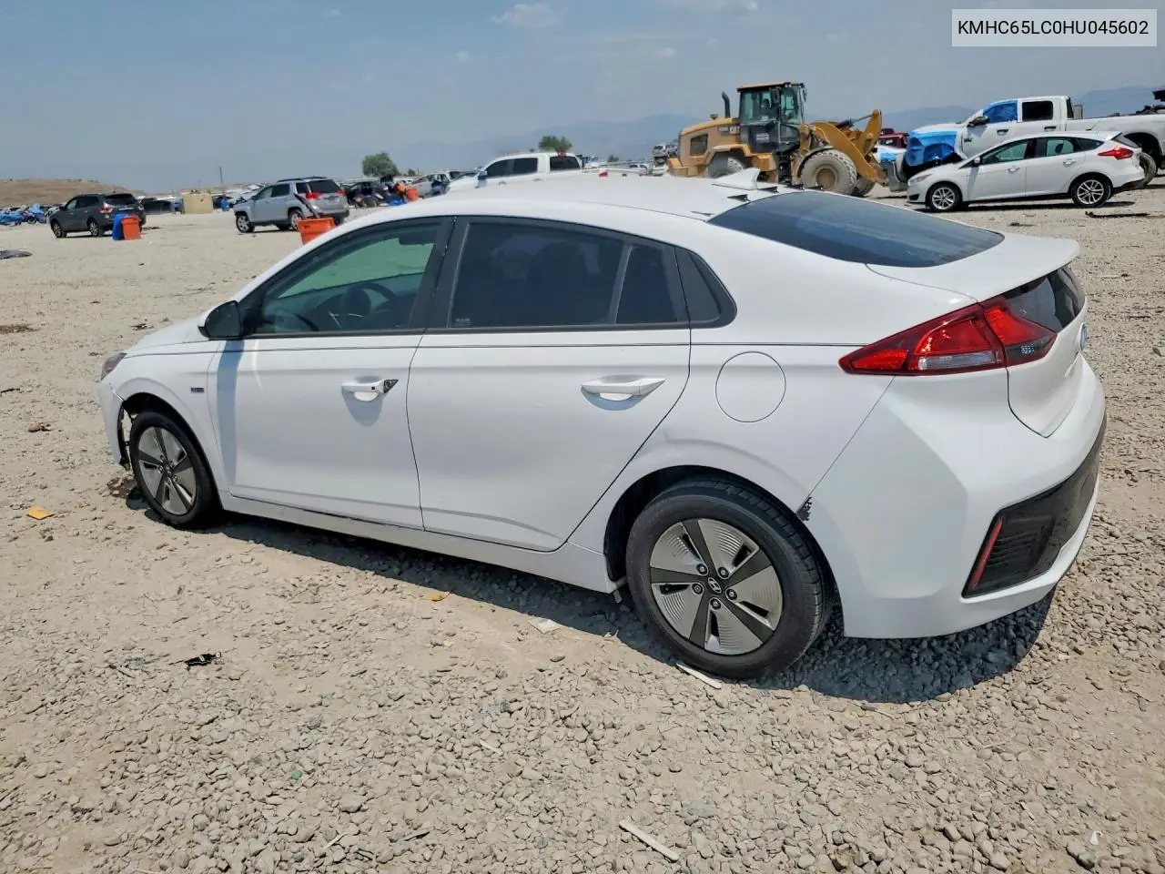 2017 Hyundai Ioniq Blue VIN: KMHC65LC0HU045602 Lot: 58625676