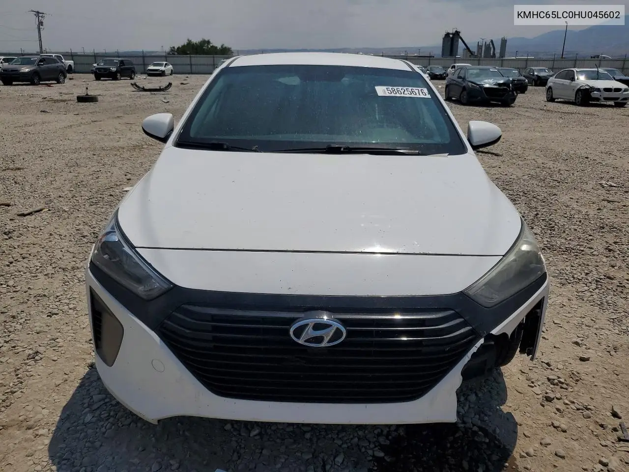 2017 Hyundai Ioniq Blue VIN: KMHC65LC0HU045602 Lot: 58625676