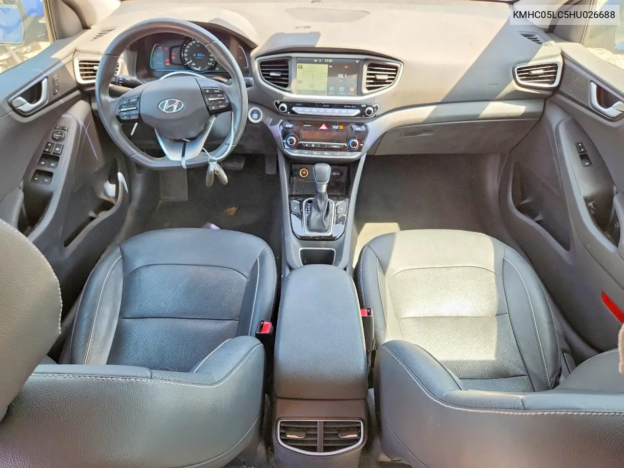 2017 Hyundai Ioniq Limited VIN: KMHC05LC5HU026688 Lot: 60169426