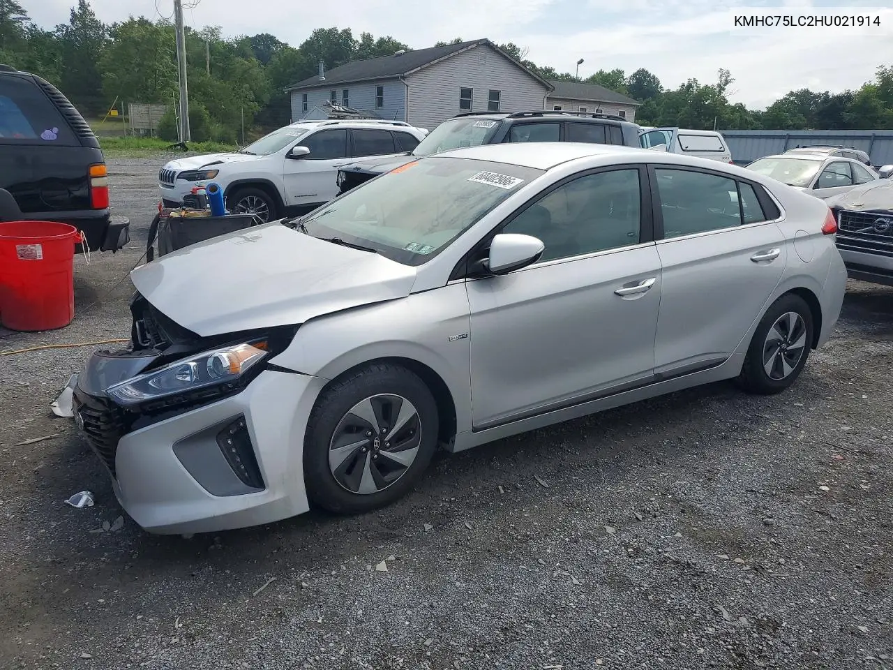 2017 Hyundai Ioniq Sel VIN: KMHC75LC2HU021914 Lot: 60402986