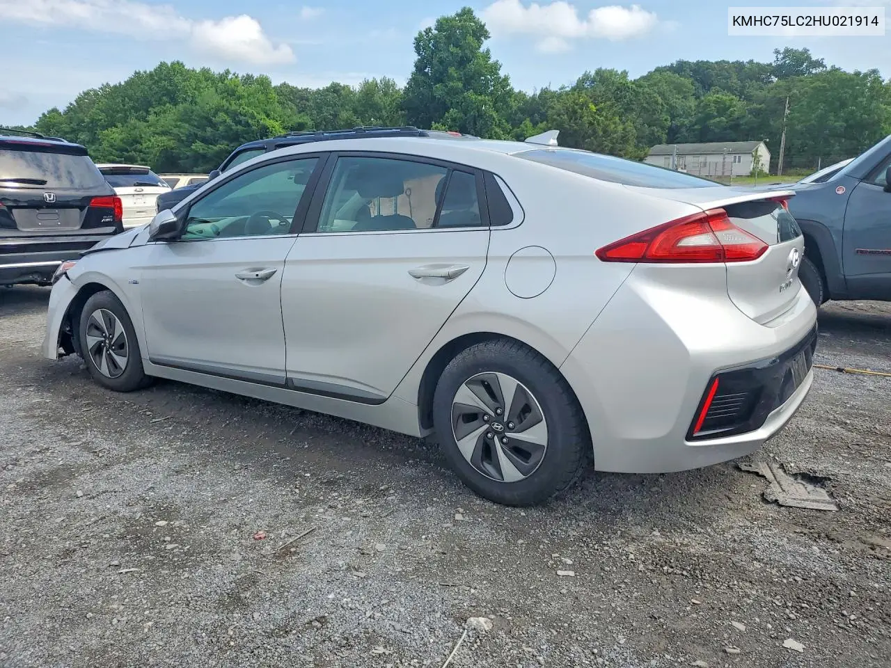 2017 Hyundai Ioniq Sel VIN: KMHC75LC2HU021914 Lot: 60402986