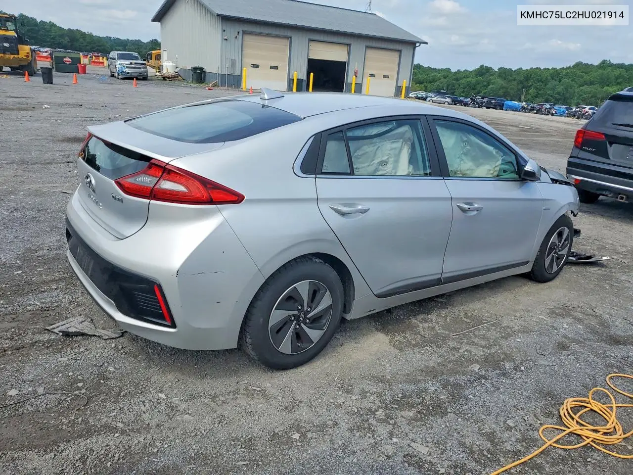 2017 Hyundai Ioniq Sel VIN: KMHC75LC2HU021914 Lot: 60402986