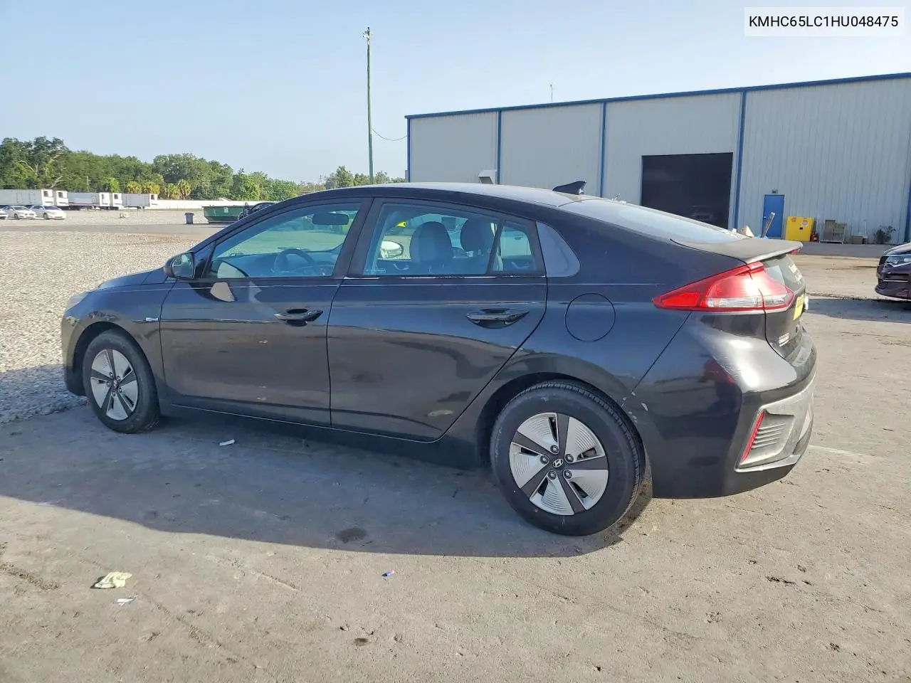 2017 Hyundai Ioniq Blue VIN: KMHC65LC1HU048475 Lot: 60493516