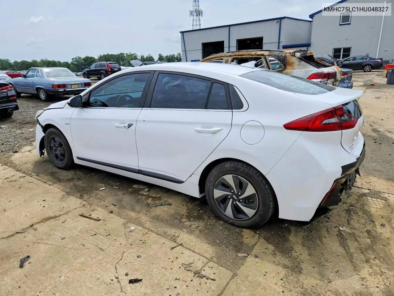 2017 Hyundai Ioniq Sel VIN: KMHC75LC1HU048327 Lot: 60673266