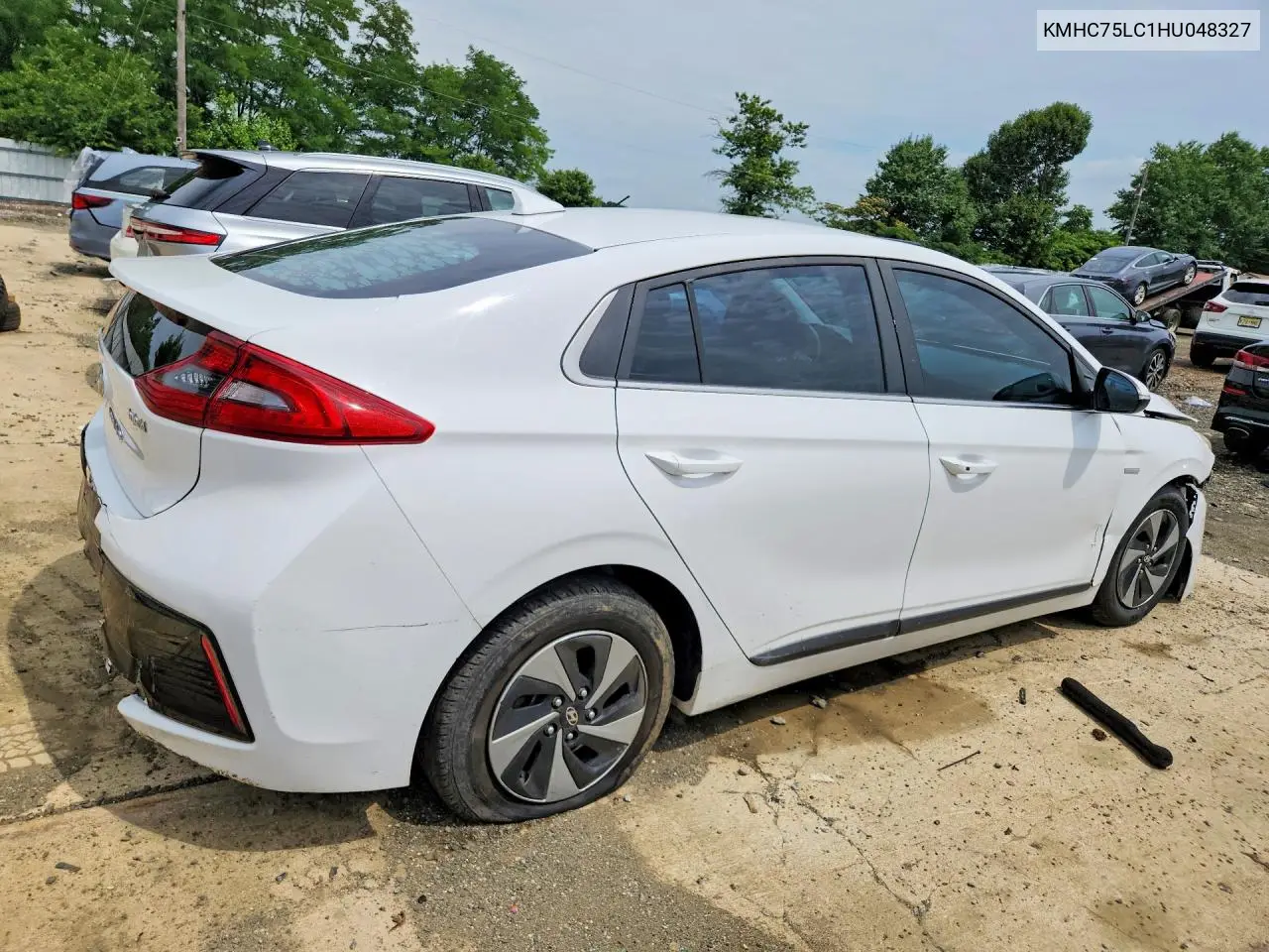 2017 Hyundai Ioniq Sel VIN: KMHC75LC1HU048327 Lot: 60673266