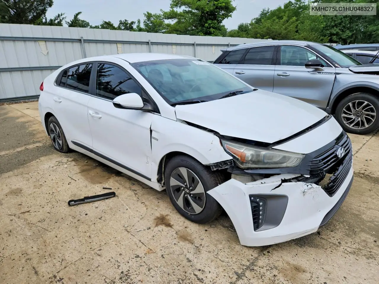 2017 Hyundai Ioniq Sel VIN: KMHC75LC1HU048327 Lot: 60673266