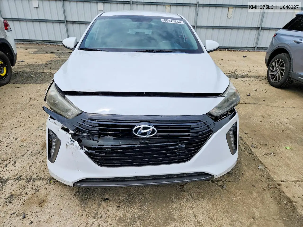2017 Hyundai Ioniq Sel VIN: KMHC75LC1HU048327 Lot: 60673266