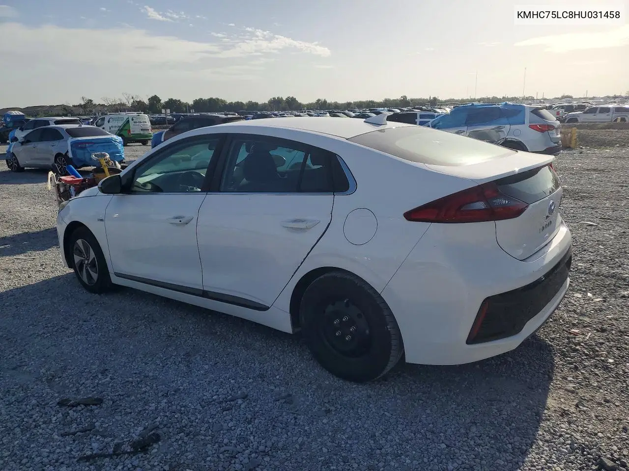 2017 Hyundai Ioniq Sel VIN: KMHC75LC8HU031458 Lot: 60898056