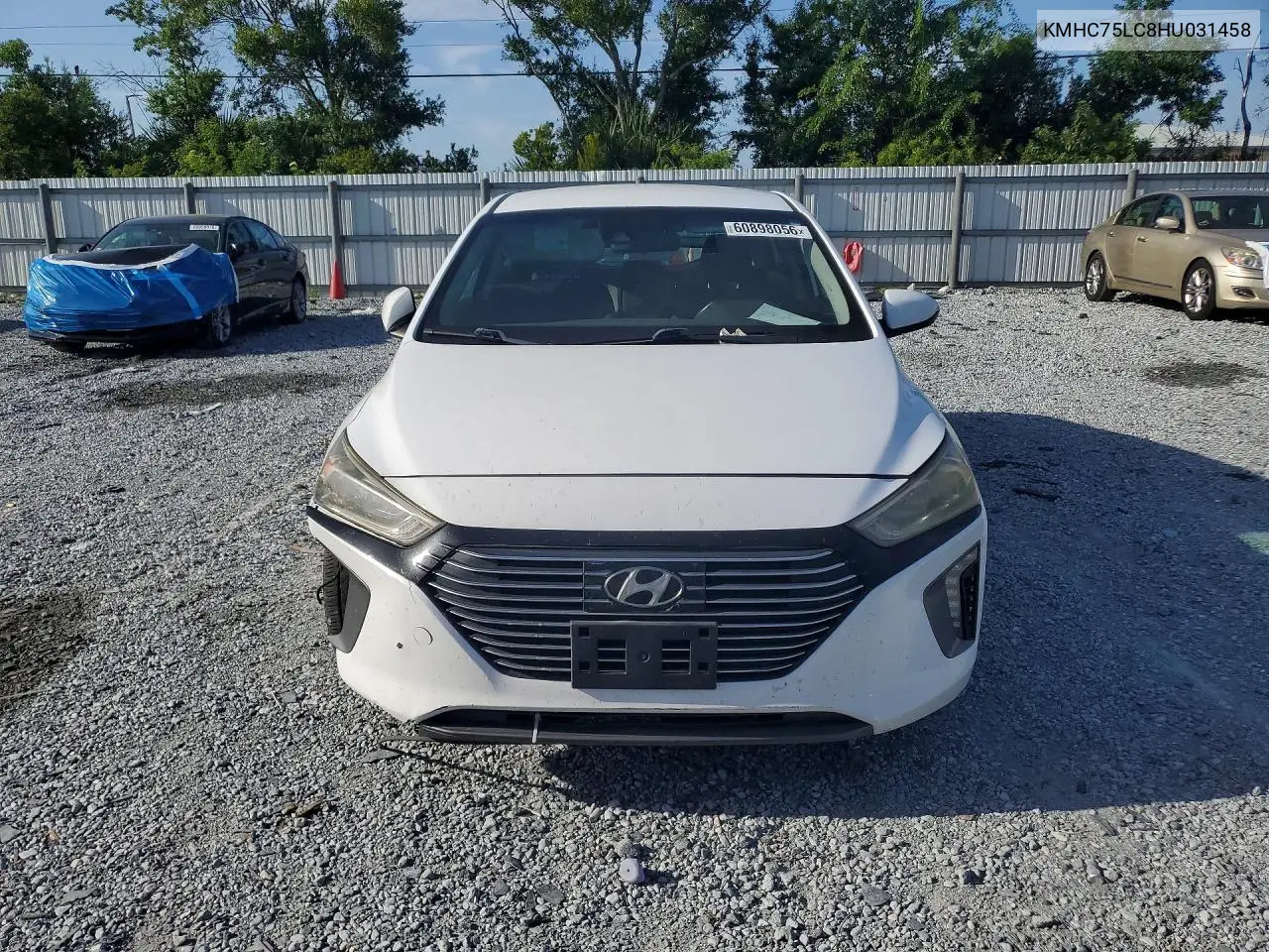 2017 Hyundai Ioniq Sel VIN: KMHC75LC8HU031458 Lot: 60898056