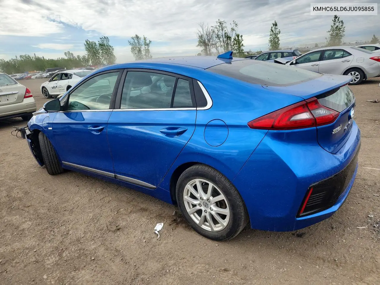 2018 Hyundai Ioniq Plug-In Hybrid Base VIN: KMHC65LD6JU095855 Lot: 55242436